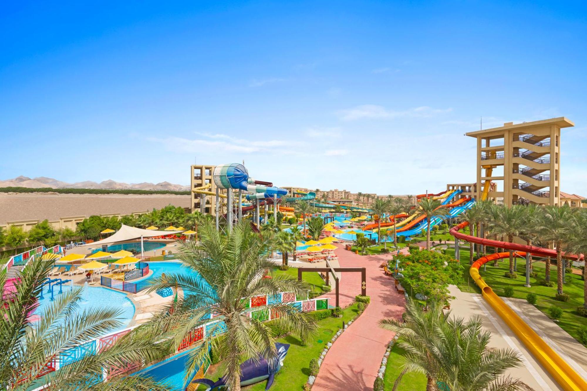 Hotel Rixos Premium Seagate à Charm el-Cheikh Extérieur photo Overview of the park