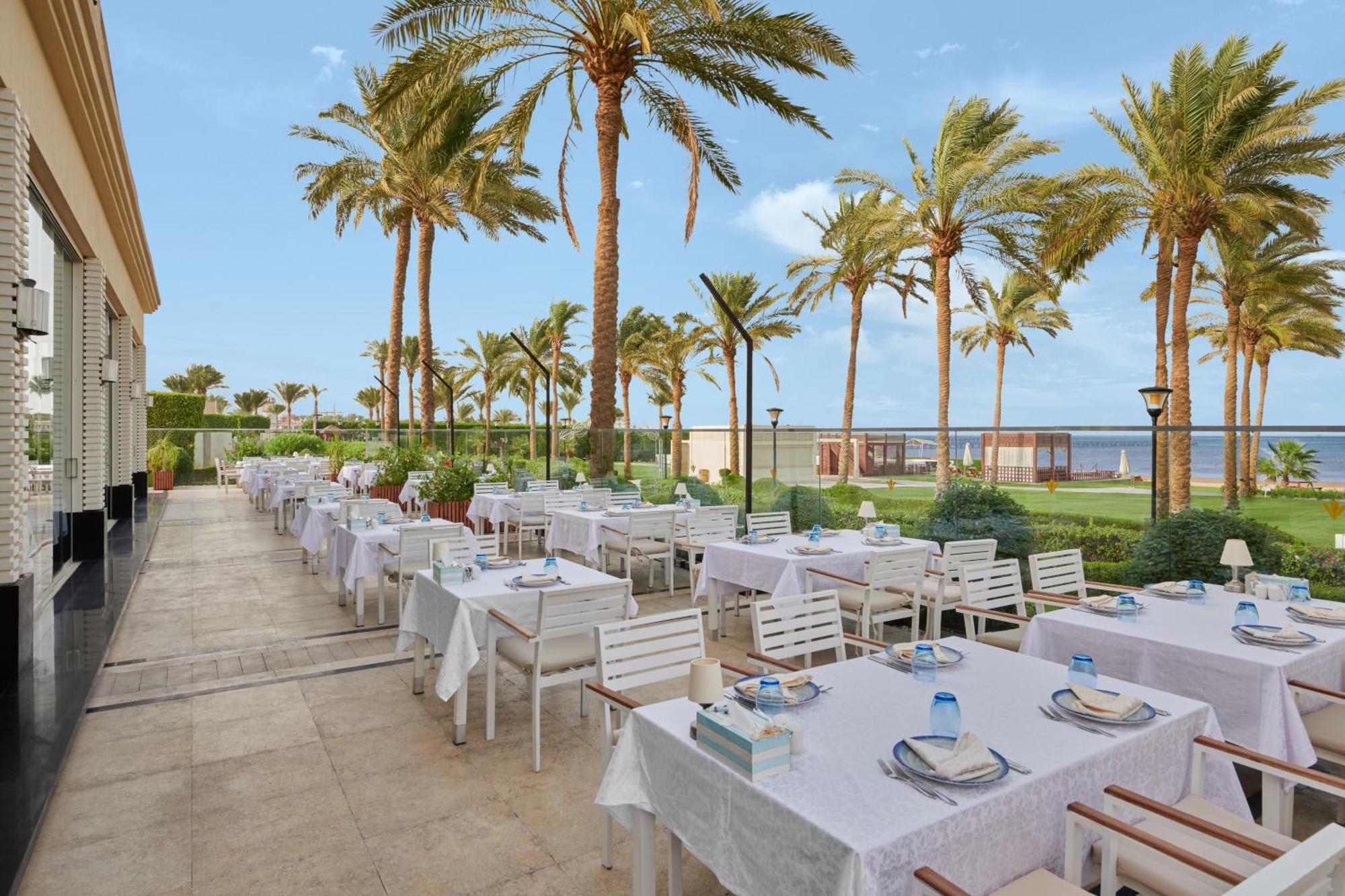 Hotel Rixos Premium Seagate à Charm el-Cheikh Extérieur photo The terrace of the hotel